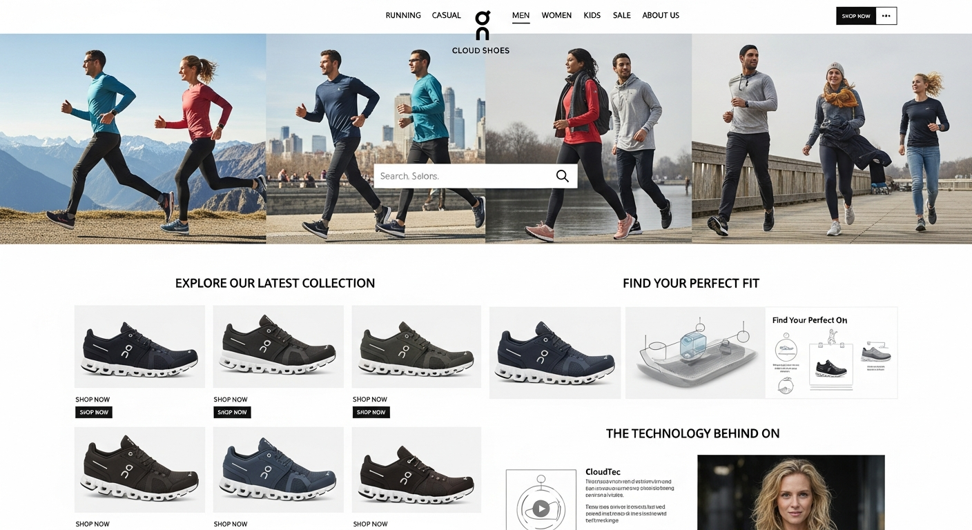 On Cloud Shoes Official Site