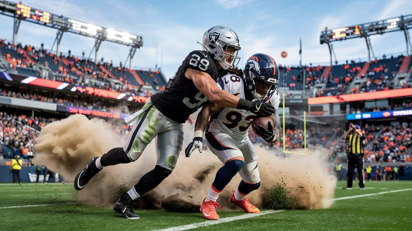 Las Vegas Raiders vs Denver Broncos Match Player Stats