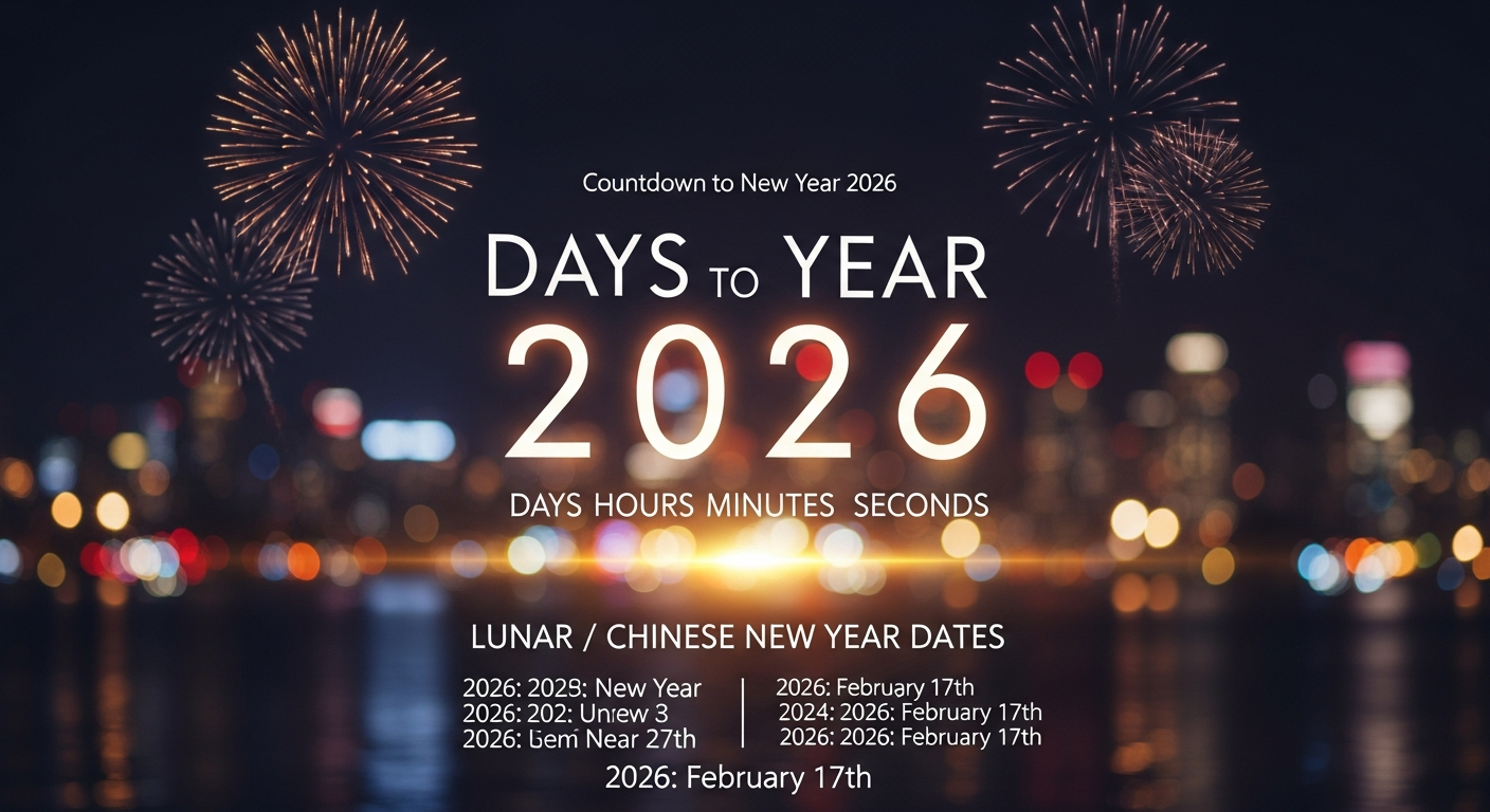 countdown to new year 2026